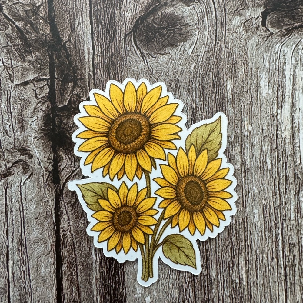 Sunflower Sticker